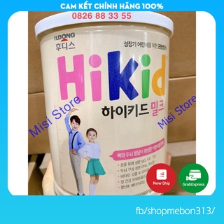 Sữa bột Hikid nội địa Hàn Quốc hộp 600g Chính Hãng