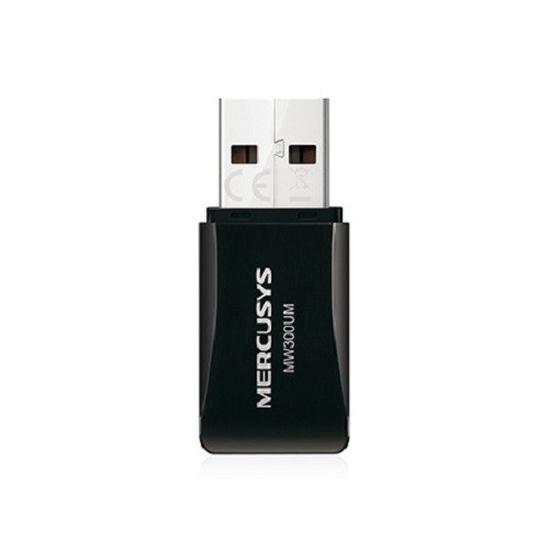 USB Wifi Mini Chuẩn N Mercusys MW300UM 300Mbps | BigBuy360 - bigbuy360.vn