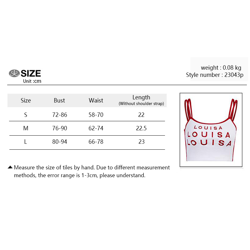 Áo Croptop Sát Nách Hoạ Tiết Chữ Thêu Cho Phái Nữ