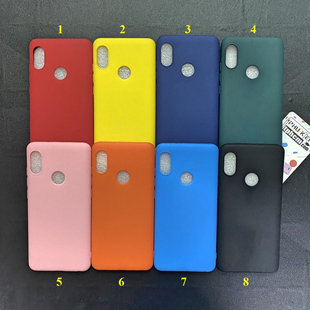 Ốp lưng Xiaomi Redmi Note 5 - Note 5 Pro Dẻo màu trơn Siêu Cool