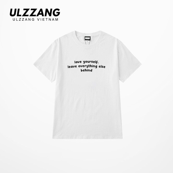Áo thun tay lỡ ULZZANG cotton dáng unisex form rộng in hình overwhelmed | BigBuy360 - bigbuy360.vn