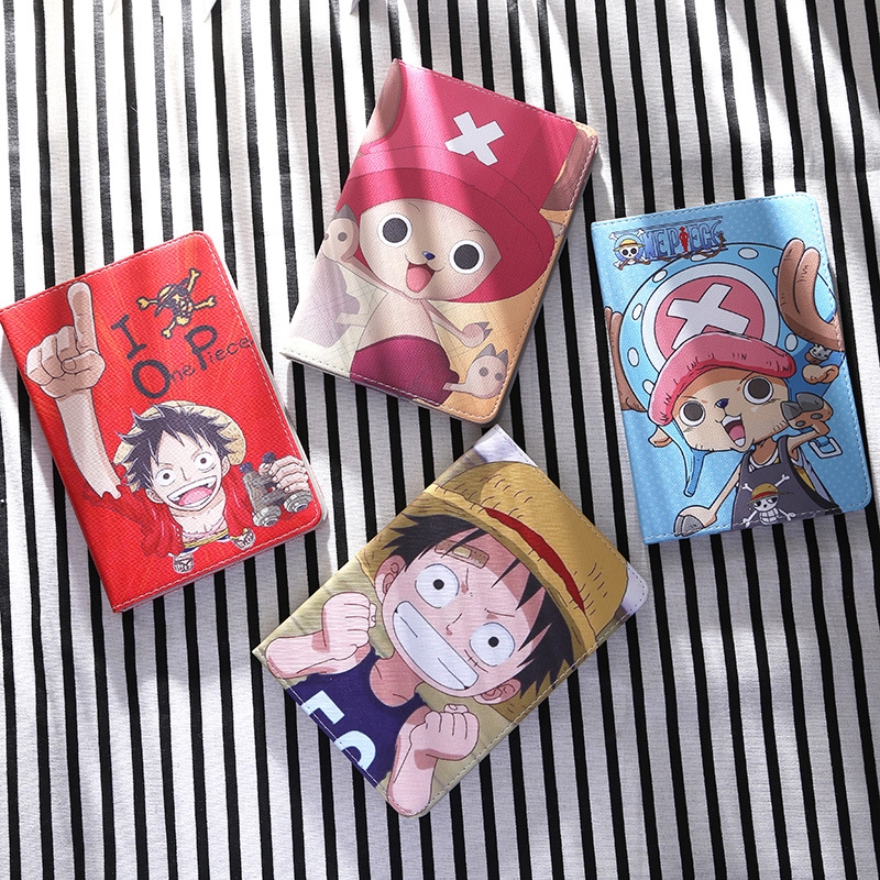 2020 iPad Pro11 7th 8th gen 10.2 case cover Ốp máy tính bảng hoạ tiết hoạt hình One Piece cho iPad mini 1 2 3 4 5 pro 9.7 10.5 air 1/2 iPad 2 3 4