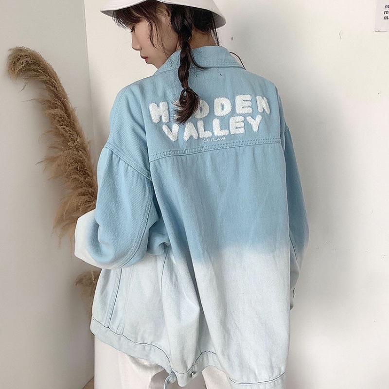 Áo bò ombre 2 màu