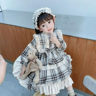 Đầm Công Chúa Phong Cách Lolita Xinh Xắn Cho Bé Gái