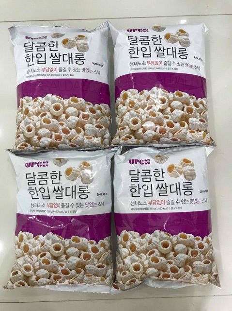 Snack Quẩy Hàn Quốc nhiều loại 280gr
