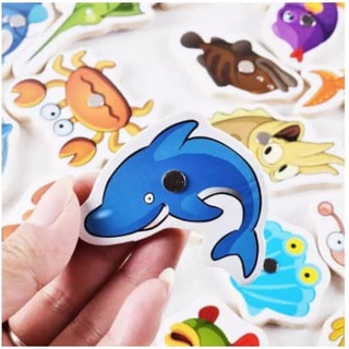 Đồ chơi câu cá gỗ 32 con cho bé từ 2 tuổi
