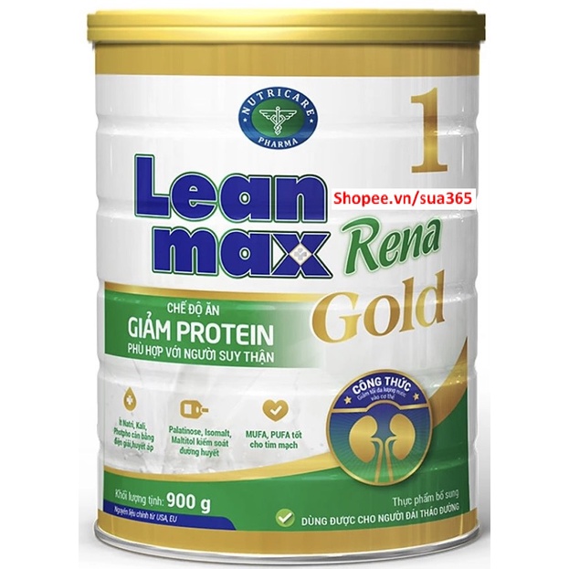 Sữa Leanmax Rena 1 Gold ( Đủ Loại: 900g và 400g ) Date Luôn Mới