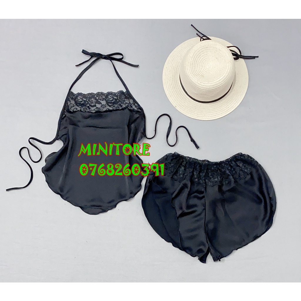 [DƯỚI 55KG] BỘ YẾM SATIN SEXY, VẢI MỀM MỊN MÁT MẶC NHÀ MẶC NGỦ BAO ĐẸP - HÀNG XƯỞNG NHÀ MAY ĐƯỜNG MAY KỸ