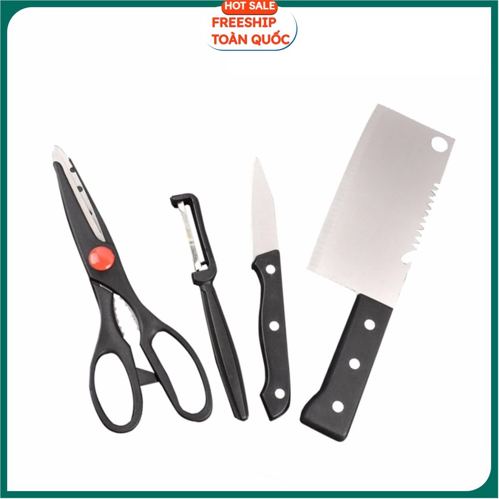 Bộ Dao Kéo 4 In 1 USA Store US04282