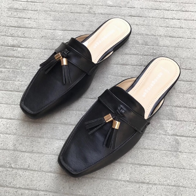 Giày sục da xuất dư BIG SIZE