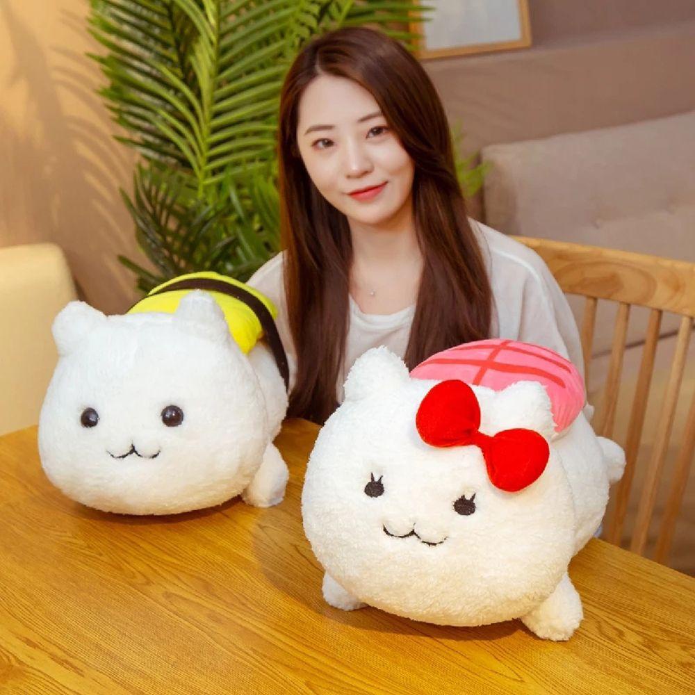 LANFY Mèo Nhồi Bông Mềm Mại Xinh Xắn