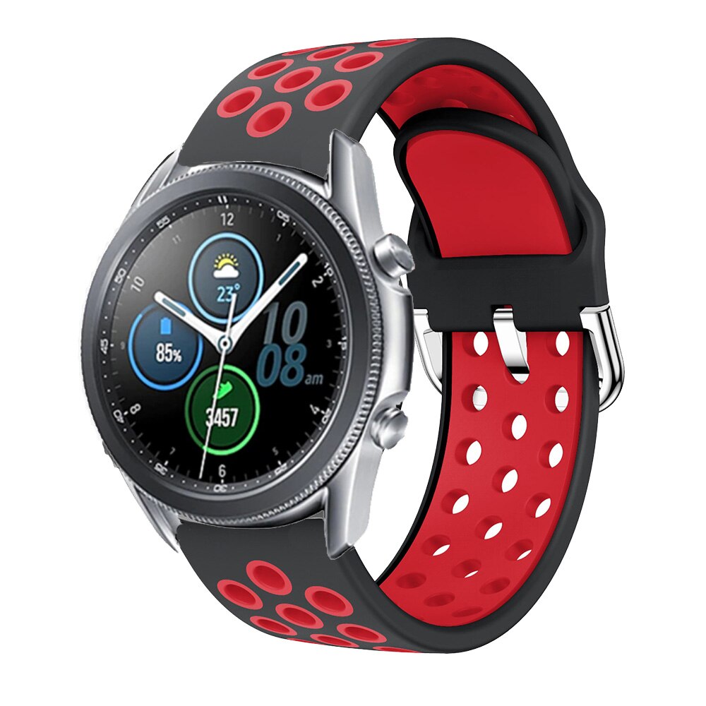 Dây Đeo Silicon Cho Đồng Hồ Samsung Galaxy Watch 3 45mm 41mm Band Active 2 Huawei Watch Gt 2 Honor Magic Watch 2