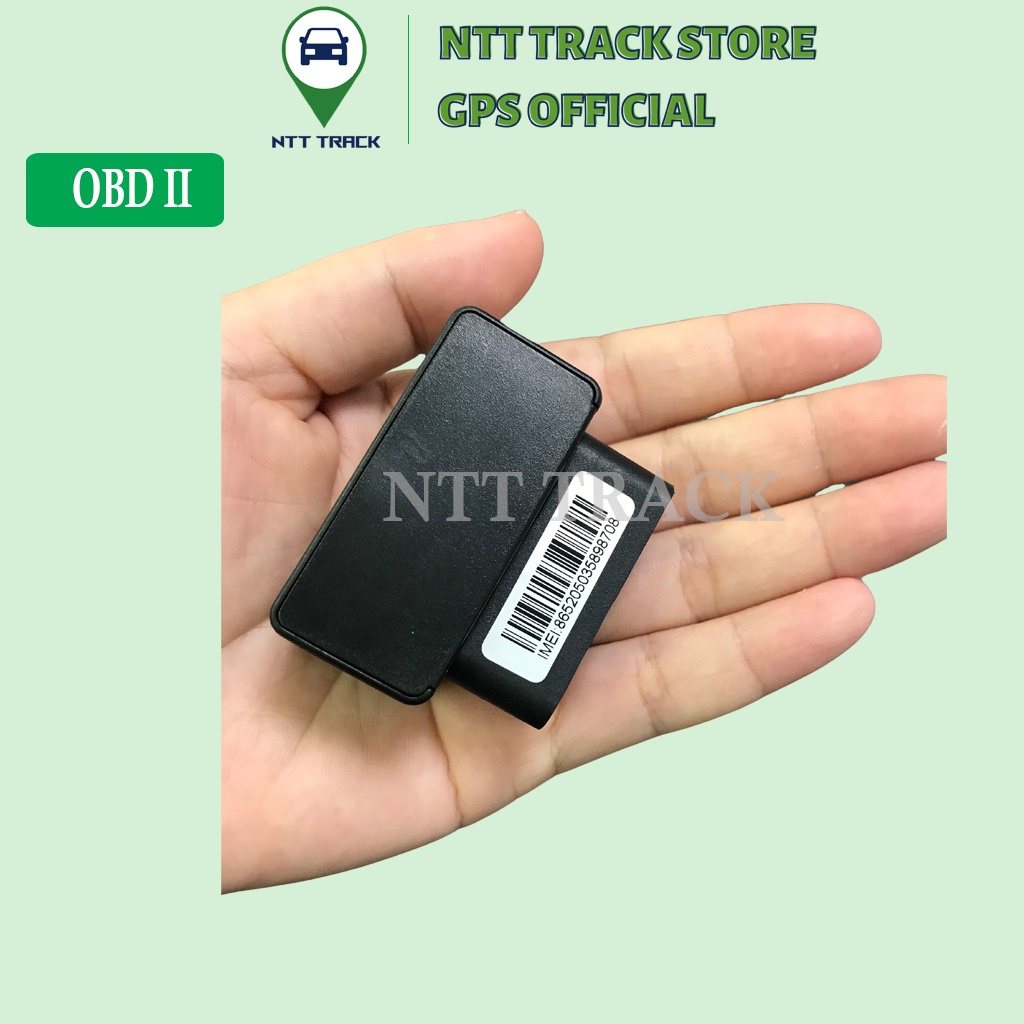 Thiết bị định vị xe hơi cắm cổng OBD 2 không cần lắp đặt, thiết bị giám sát hành trình NTT206 OBD II - NTT TRACK