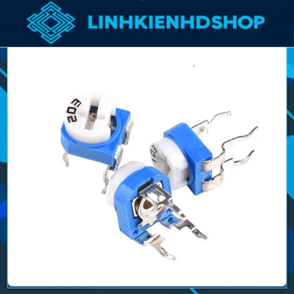 Bộ 5 biến trở tam giác RM065 100R-1M/ Biến trở tam giác 101-105