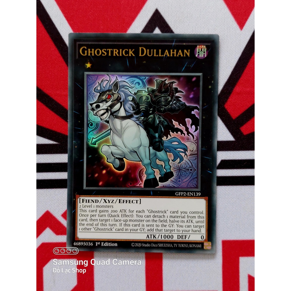 Thẻ Bài Yugioh Monster Ghostrick Dullahan - GFP2-EN139 - Ultra Rare
