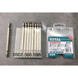 Hộp 10 mũi bắt vít ph2 có 2 đầu total tac16ph253