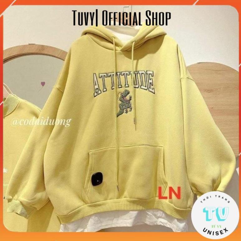 Hoodie Nam Nữ TUVYSHOP  Áo hoodie ATTITU TH6