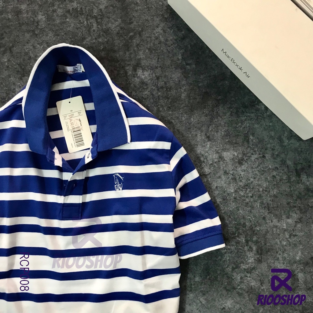 Áo polo nam sọc ngang cotton form rộng cực đẹp Parpa mới RCP008 - áo thun nam có cổ Riooshop