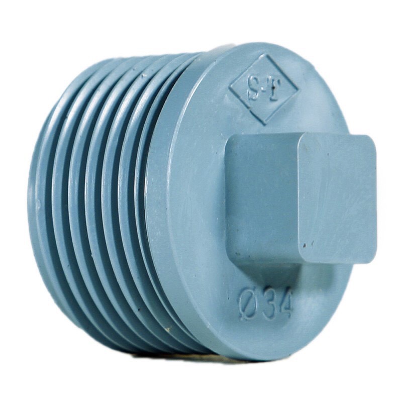 Năp bít ống nước nhựa phi Ø21, 27, 34, 42, 49, 60, 90, nắp chặn nước
