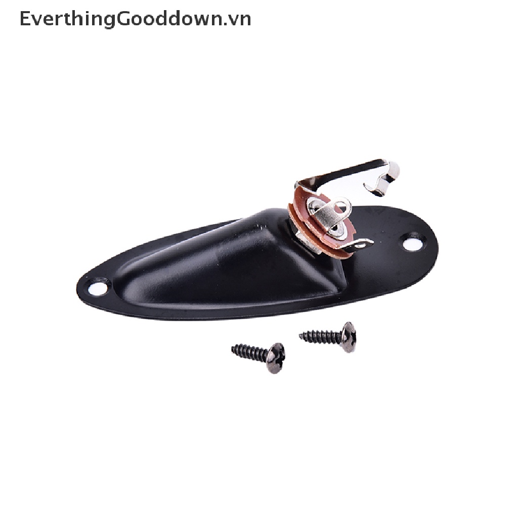 Ổ Cắm Thuyền Everthingooddown Màu Đen Kèm Ốc Vít Cho Đàn Guitar Fender Strat