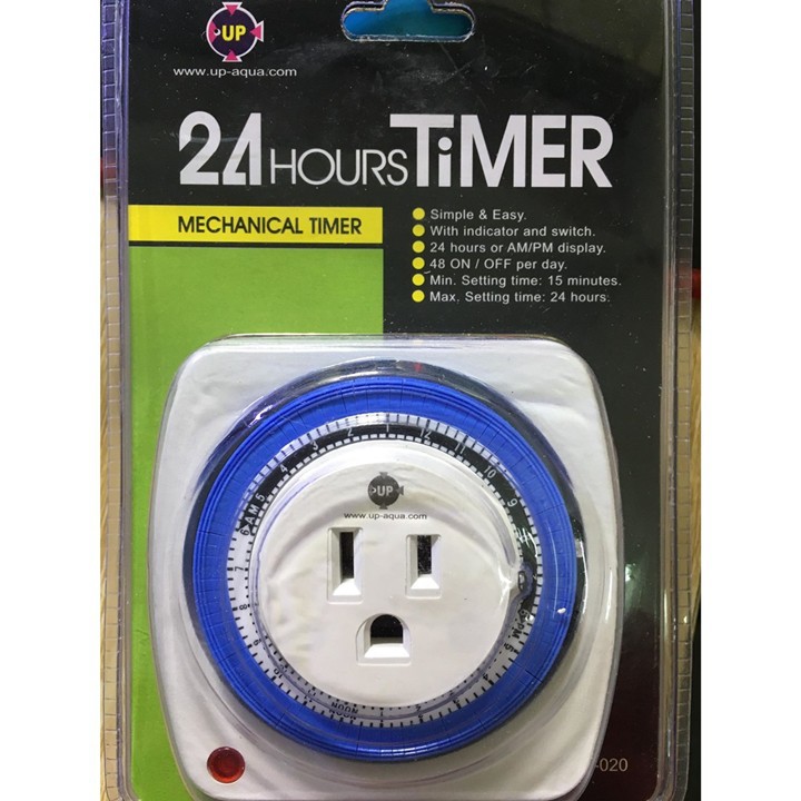 Timer cơ hẹn giờ Up Aqua chuyên dùng cho thủy canh – cá cảnh