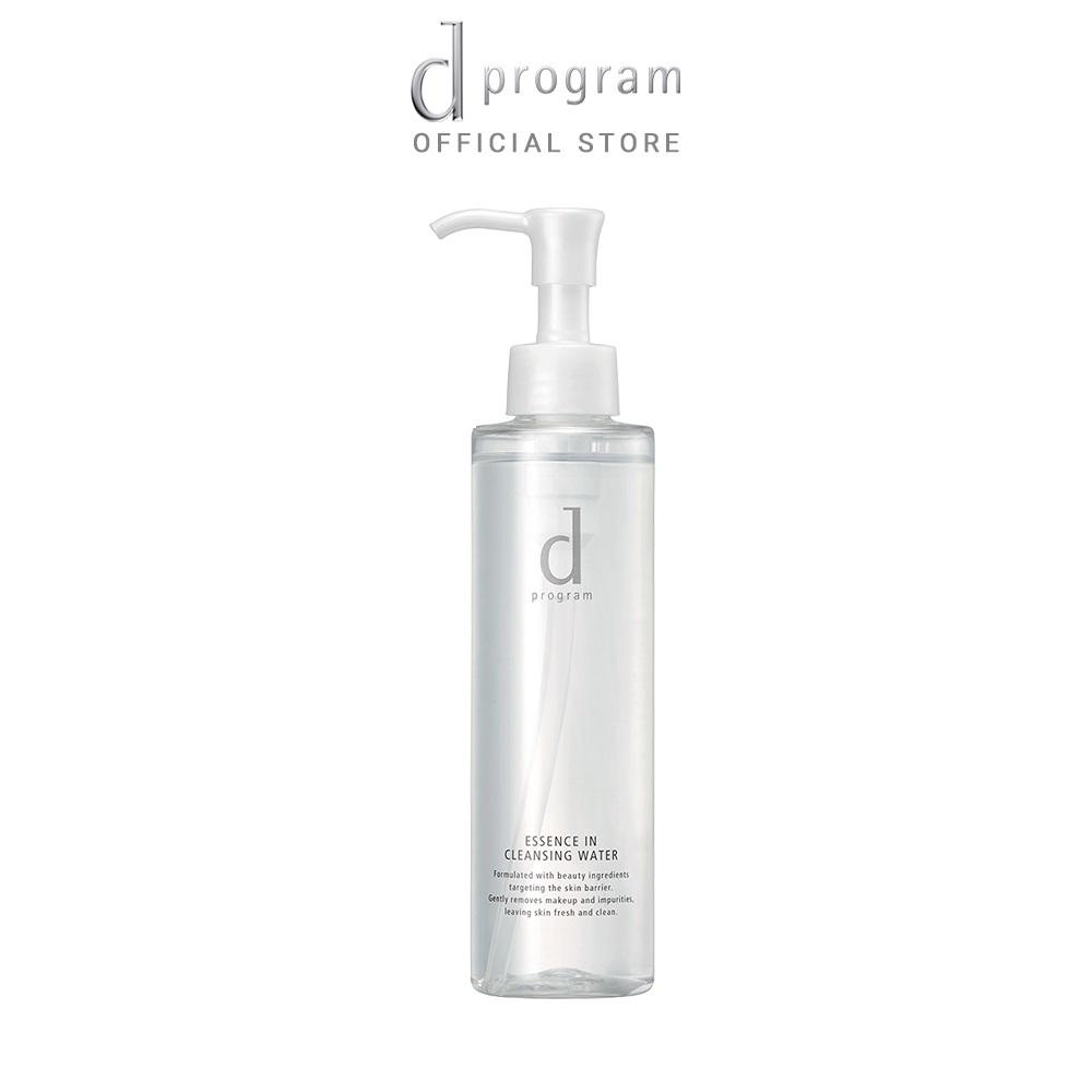 Nước tẩy trang dưỡng da Essence Cleansing Water d program 180ml