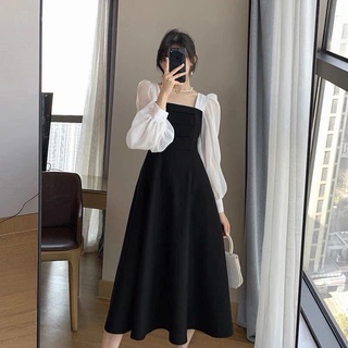 Váy phối tay tơ