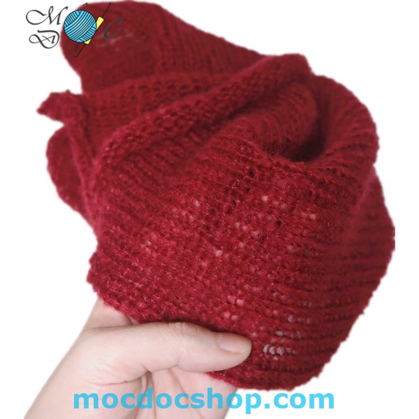 Khăn len quấn chụp hình sơ sinh (có thể chọn size, màu)