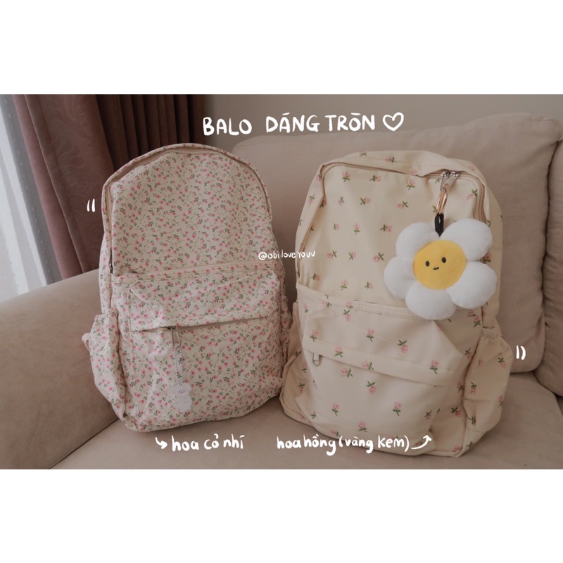 pickedbyobi - Balo hoa nhí