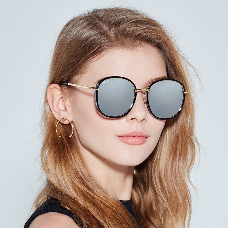 Kính mát gọng tròn với nhiều màu sắc tùy chọn thời trang dành cho nữ
