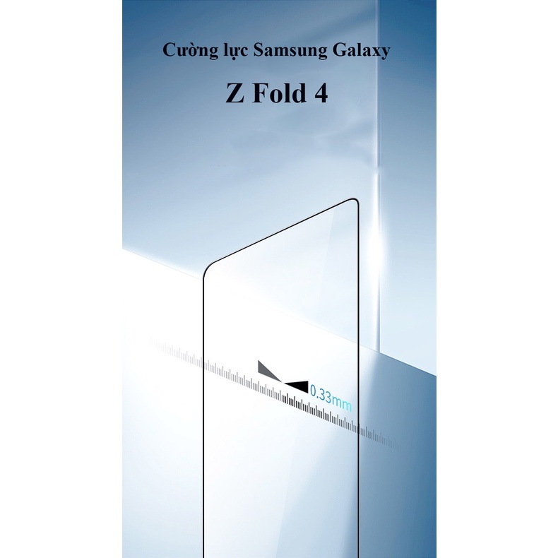 Cường Lực Màn Hình Ngoài Samsung Galaxy Z Fold 4 Bảo Vệ Màn Hình Chống Trày Xước Full Màn Hình Hiển Thị Dùng Được Ốp Máy