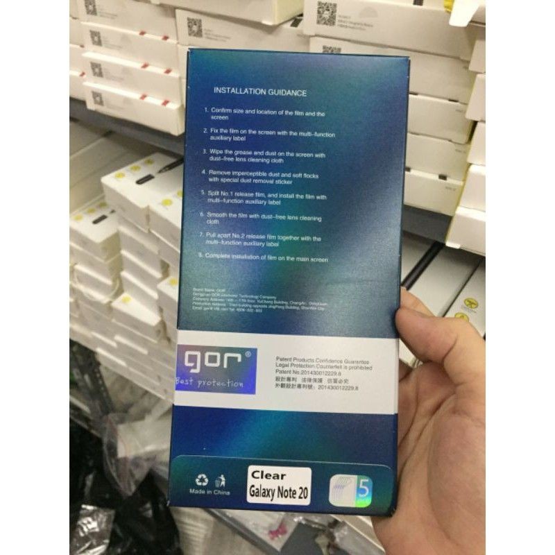 Bộ 2 dán dẻo GOR Samsung S21/S21 plus/S10Plus/ S10e/ S10/ S10 5G / S20/S20 Plus/S20 ultra/note10 lite/S10 lite/note 10