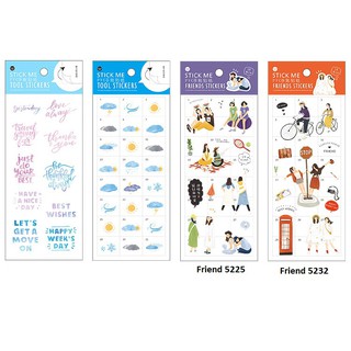 Hình dán trang trí Sticker Stick me