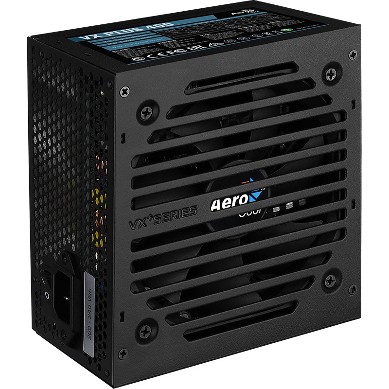 Nguồn Aerocool 400W VX New box dùng cho PC bảo hành 36 tháng hàng chính hãng