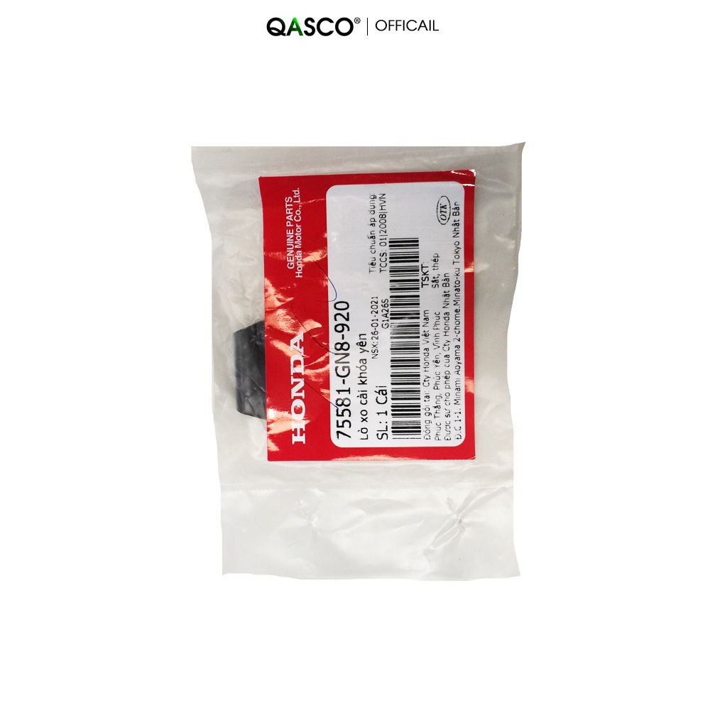 Lò xo cài khóa yên HONDA Blade 110 / Click / Dream / Wave / Future và nhiều dòng xe  QA(75581GN8920) _( 870)