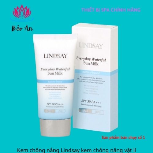 Kem chống nắng Lindsay kem chống nắng vật lí