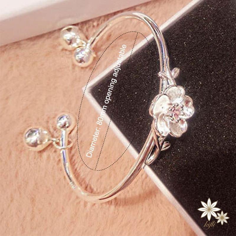 Vòng Tay Hoa Anh Đào Chuông Đơn Giản Làm Quà Tặng Sinh Nhật Cho Bạn Gái / Cặ