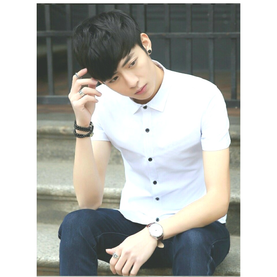 Áo sơ mi nam kiểu dáng Hàn Quốc #A039