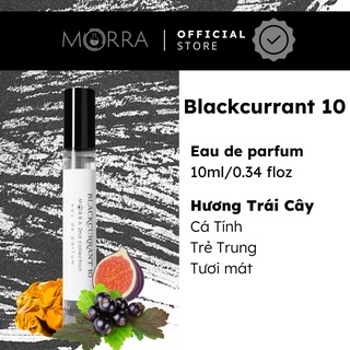Nước Hoa Nam Nữ Morra Blackcurrant 10 Dung Tích 10ml Hương Trái Cây Cá Tính Tươi Mát Lưu Hương Lâu 6H - 8H