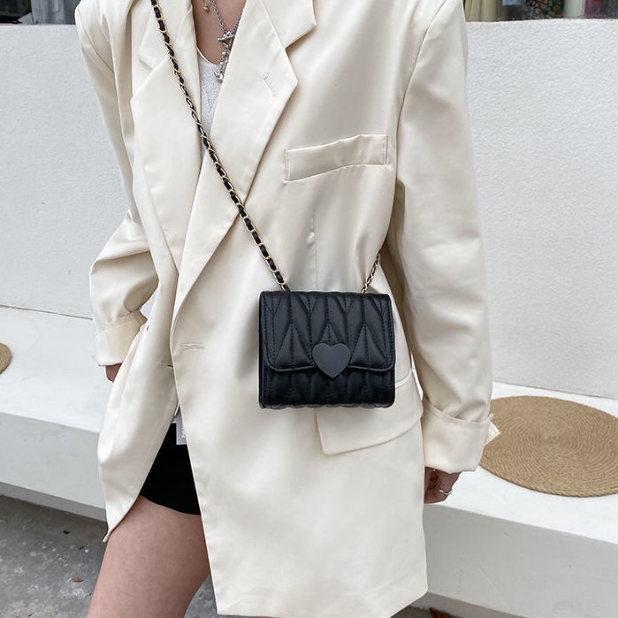 Túi hộp nữ túi đeo chéo mini dây túi xách nữ đẹp túi trái túi trái tim