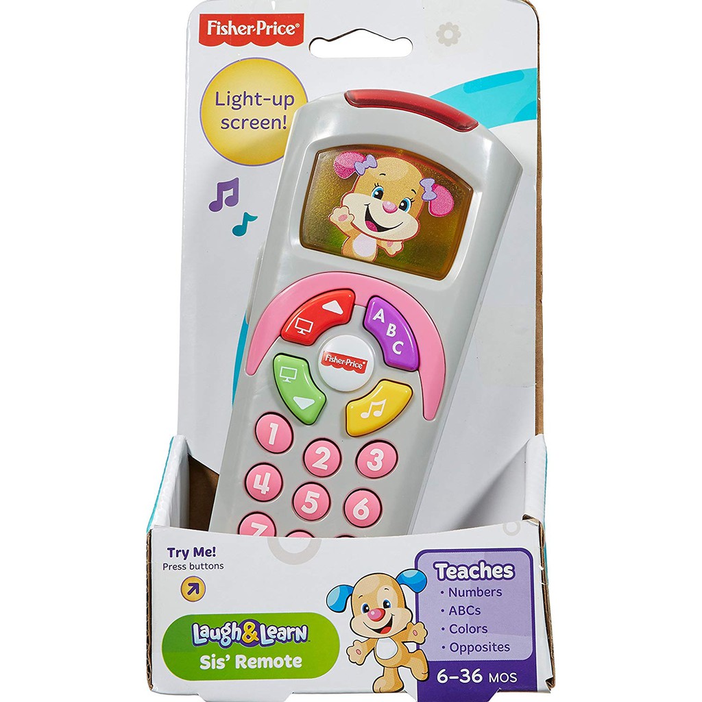 Đồ chơi Remote phát nhạc Fisher Price cho bé từ 6 tháng tuổi