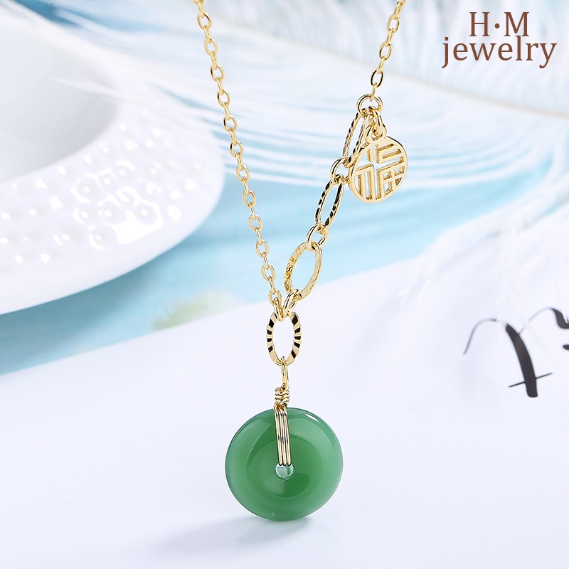 Dây Chuyền Mặt Thẻ May Mắn Phong Cách Vintage