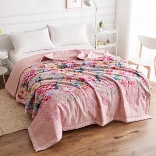 Chăn hè thu cotton lụa