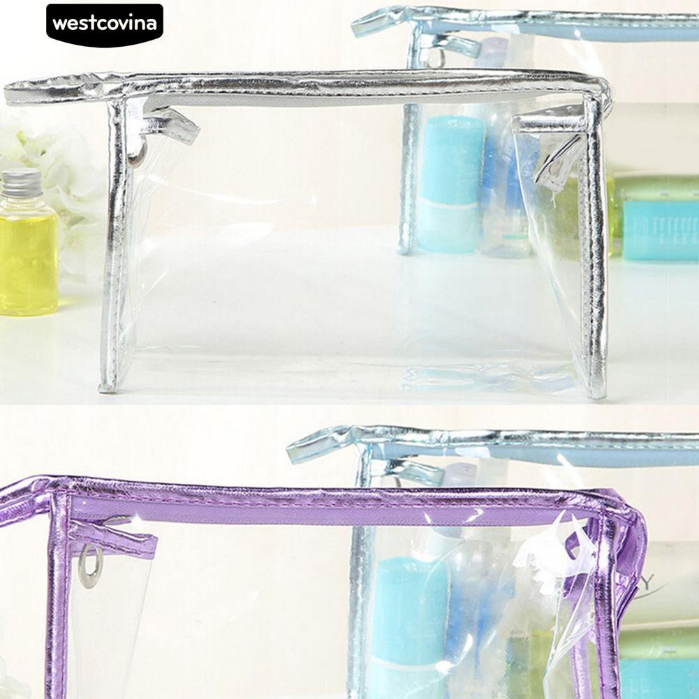 Túi Nhựa Pvc Trong Suốt Đựng Dụng Cụ Trang Điểm