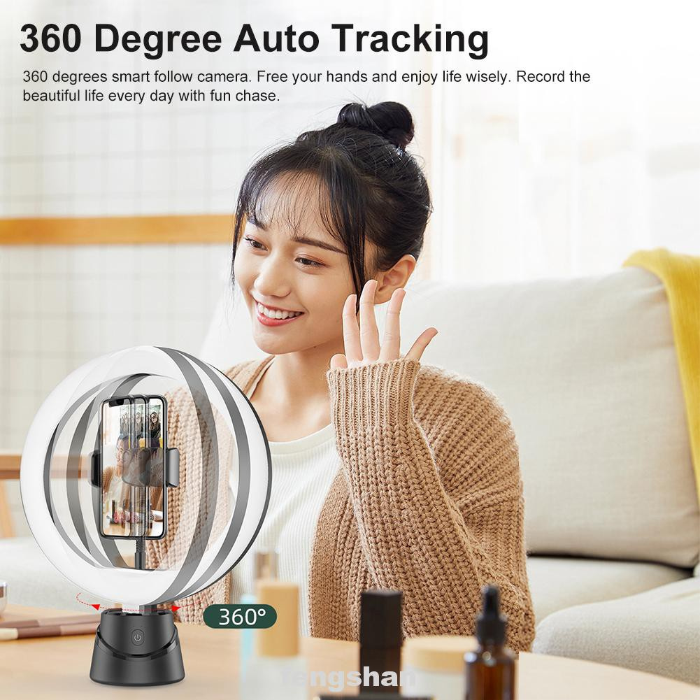 Home Desktop Universal Smart Photography 360 Degree Rotation Auto Face Tracking Gimbal Stabilizer