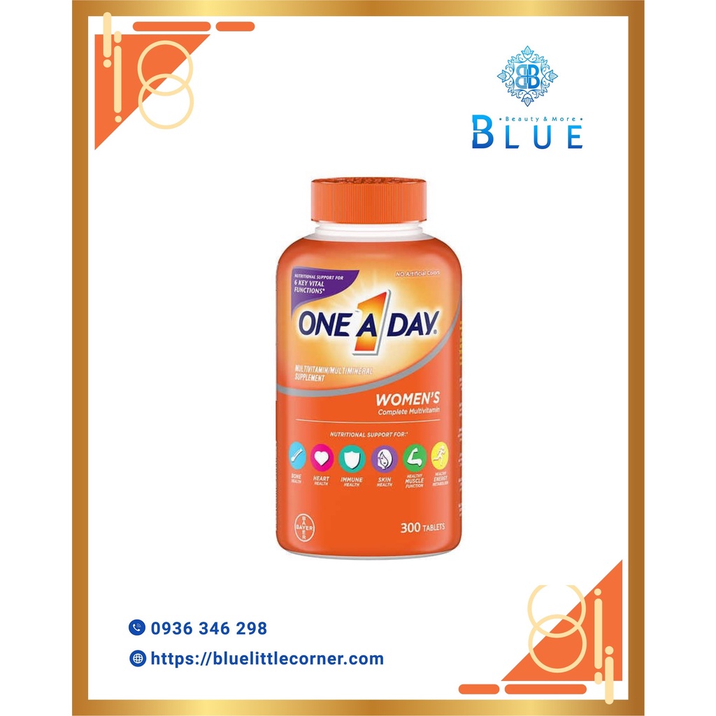 Viên uống vitamin tổng hợp Centrum / One A Day Women / Men Multivitamin