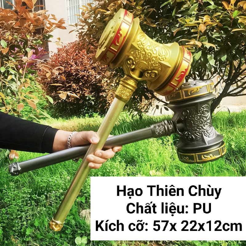 Đấu La Đại Lục Hạo Thiên Chùy của Đường Tam dài 57cm bằng PU cực chất