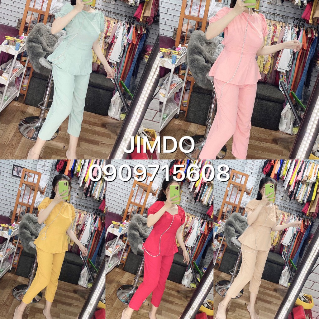 SET TAY PHỒNG PEPLUM