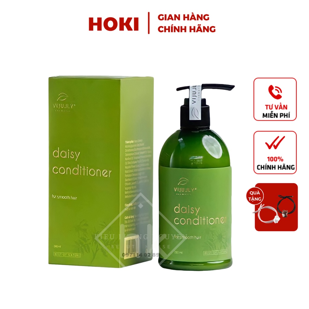 [CHÍNH HÃNG 100%] Dầu Xả Dừa Thiên Nhiên Vi Jully Giảm Khô Xơ, Gãy Rụng, Phục Hồi Tóc Hư Tổn Nặng Do Hóa Chất