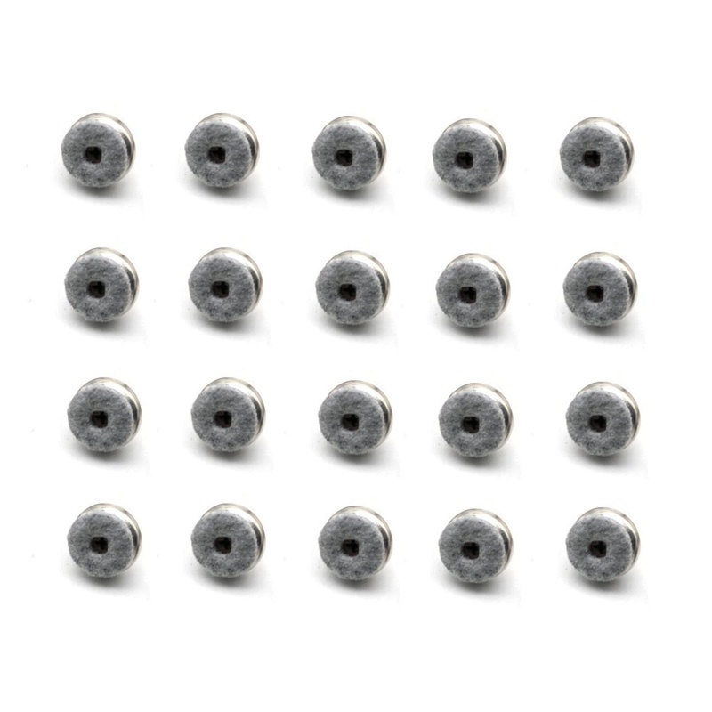 Set 20 Đệm Lót Chân Ghế / Đồ Nội Thất Hình Tròn Bằng Vải Nỉ